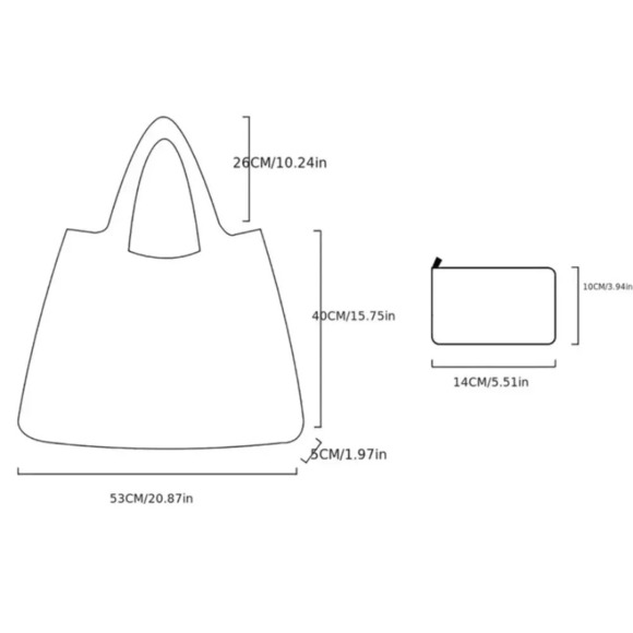 New cat print tote bag shopping bag beach bag library bag kitty bag reusable - Picture 3 of 3